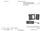 Extron electronics CIA114 User Manual