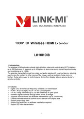 Link-Mi LM-WH100B Quick Start Manual