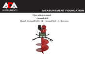 ADA INSTRUMENTS GroundDrill - 14 Reverse Operating Manual