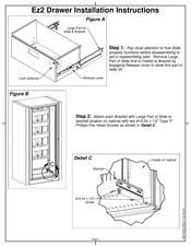 Datum Storage Ez2 Drawer Installation Instructions