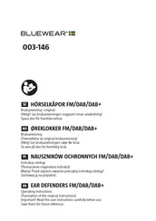 BlueWear 003-146 Operating Instructions Manual