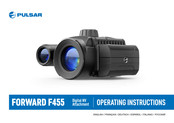 Pulsar FORWARD F455 Operating Instructions Manual