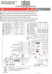 Ditec 94 Installation Handbook
