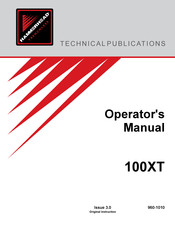 Hammerhead 100XT Operator's Manual