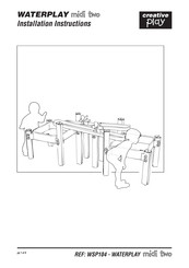 Creative Play Waterplay Midi Two Installation Instructions Manual