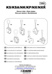 Tractel NXR05 0-100 Instructions For Use Manual