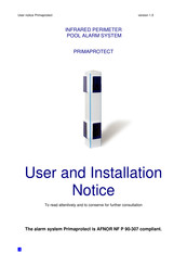 First Innov PRIMAPROTECT User And Installation Notice