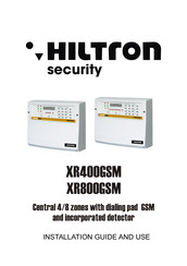 Hiltron XR800GSM Installation Manual And Use