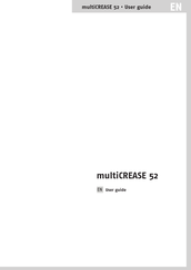 Opus multiCREASE 52 User Manual