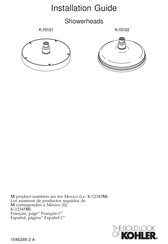 Kohler K-10121 Installation Manual
