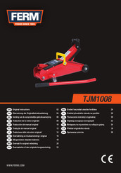 Ferm TJM1008 Original Instructions Manual