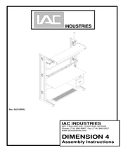 IAC INDUSTRIES DIMENSION 4 Assembly Instructions Manual