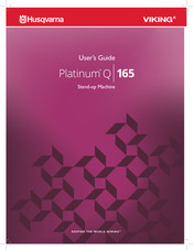 Husqvarna Viking Platinum Q 165 User Manual