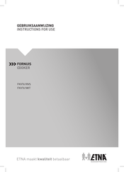 ETNA FKV761WIT Instructions For Use Manual