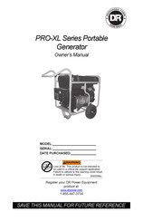 DR Power PRO-XL Series Owner's Manual