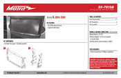 Metra Electronics 95-7815B Installation Instructions & Maintenance Manual