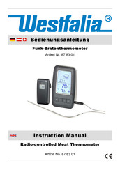 Westfalia 87 83 01 Instruction Manual
