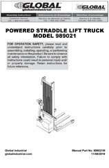 Global Industrial 989021 Manual