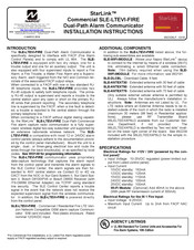 Napco StarLink SLE-LTEVI-FIRE Manuals | ManualsLib