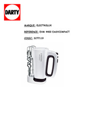 Electrolux EHM4 Series Manual