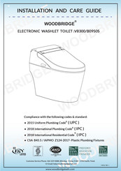 Woodbridge B0950S Installation And Care Manual