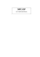 ICP Electronics MPC-52P Manual