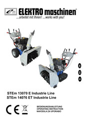 Elektro Maschinen STEm 13070 E Industrie Line Operating	 Instruction