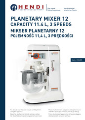 Hendi 226285 User Manual
