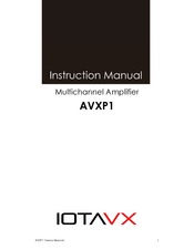 IOTAVX AVXP1 Instruction Manual