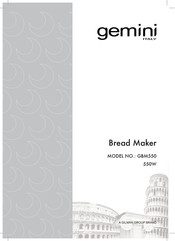 Gemini GBM550 Manual