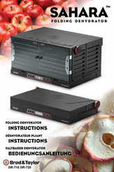 Brod & Taylor SAHARA DR-720 Instructions Manual