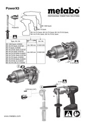 Metabo PowerX3 Operating Instructions Manual