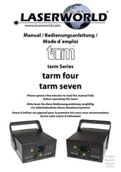 Laserworld tarm Series Manual
