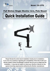 DoubleSight DS-27PS Quick Installation Manual