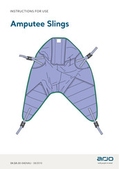 arjo MAA7000A Instructions For Use Manual