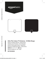 AmazonBasics B075ZQXB26 Manual