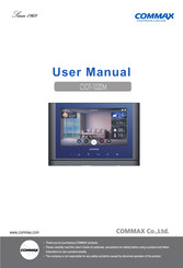 Commax CIOT-1020M User Manual
