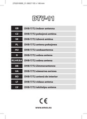 Emos DTV-11 Manual