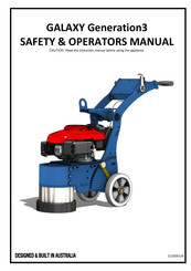 Floorex Products GALAXY 250 Generation3 Series Safety & Operator Manual
