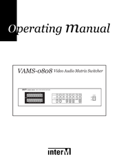Inter-m VAMS-0808 Operating Manual