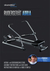 Skandika Fitness ADRIA Assembly Instructions And User Manual