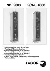 Fagor SCT-CI 8000 Manual