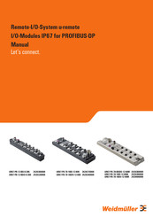 Weidmuller UR67-PB-12-8DI-8-30K Manual