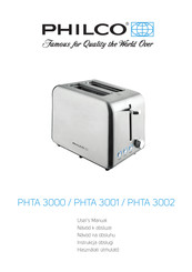 Philco PHTA 3002 User Manual