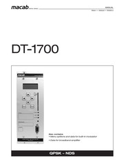 Macab DT-1700 Manual