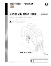 Graco 700 Series Instructions-Parts List Manual