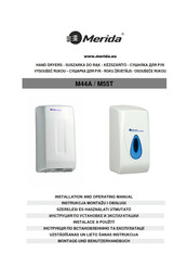 Merida M55T Installation And Operating Manual
