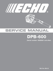Echo DPB-600 Service Manual