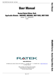 Ratek WB200D User Manual