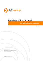 APsystems OPT700L Installation & User Manual
